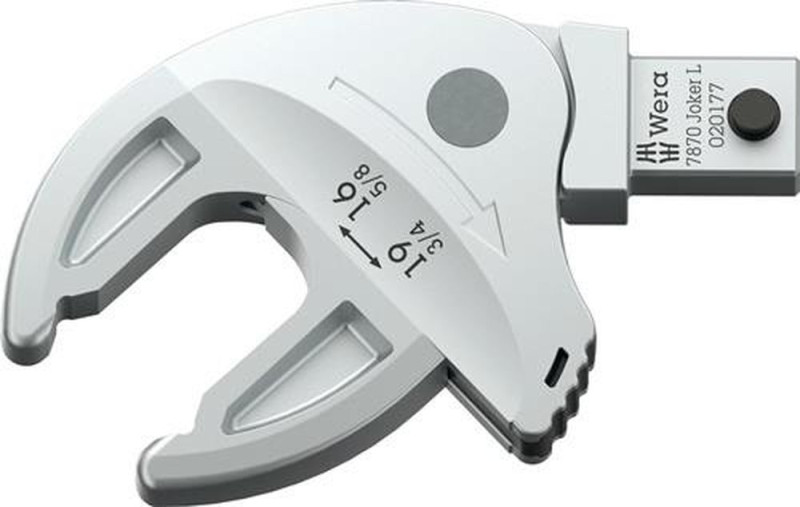 NW-Wera Einsteckmaulschlüssel Schlüsselweite 16-19 mm 9x12 mm - 05020177001