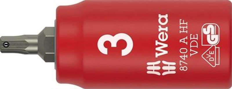 NW-Wera Steckschlüsseleinsatz (1/4 “ / Schlüsselweite 3 mm) - 05005900001