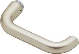 NW-HOPPE Türdrückerlochteil (Aluminium F2 / neusilberfarbig / Vierkant 8 mm) - 3397103