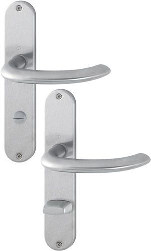 NW-HOPPE Langschildgarnitur (Edelstahl F69 / SK/OL 78 mm) - 3042581