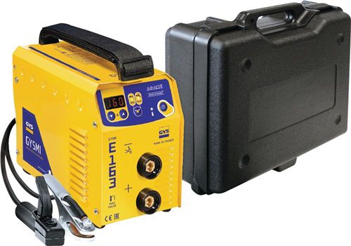 GYS Elektrodenschweißgerät (mit Zubehör / 10 - 160 A) - 036635