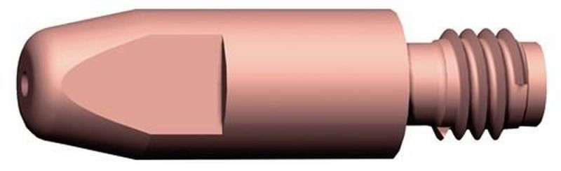 Binzel Stromdüse (Draht-Ø 0,8 mm M 6 Länge 28 mm / E-Cu / Inhalt: 10 Stück) - 140.0051