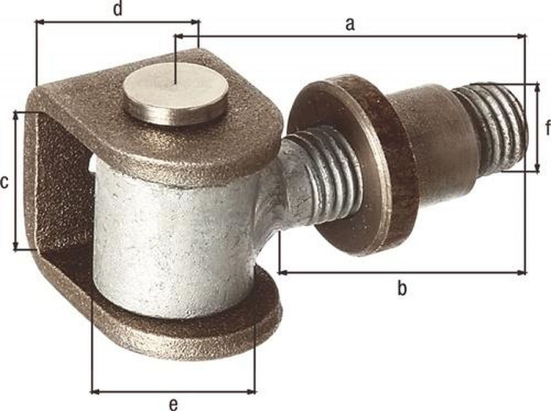 NW-GAH Torband (65x42x37x30mm / Stahl roh) - 418304
