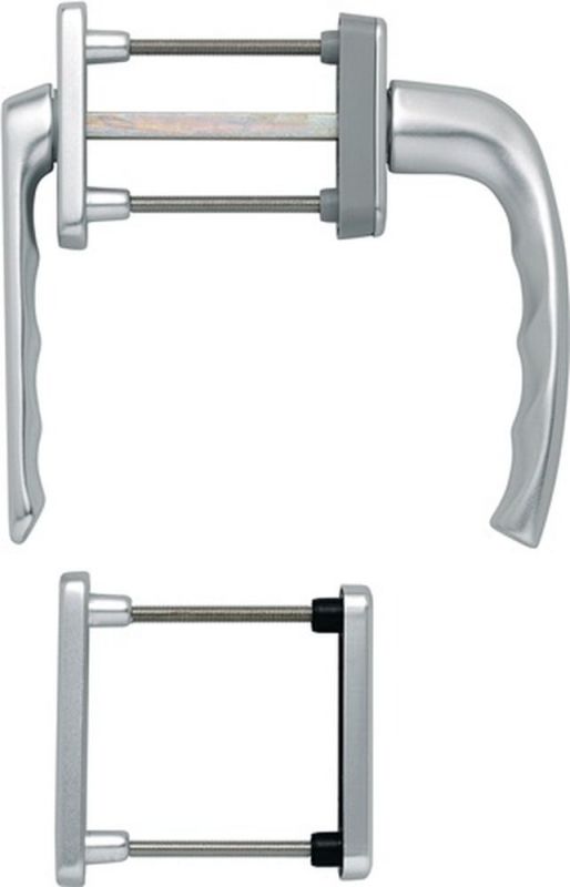 NW-HOPPE Balkongarnitur (Aluminium F1 / 63-73 mm) - 3273928