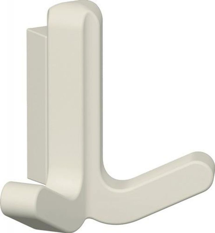 HEWI Doppelhaken (matt, elastisch / Kunststoff (TPU) 99 reinweiß) - 477.94B020 99