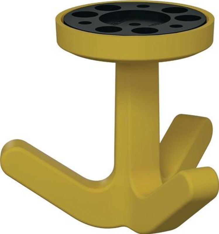 HEWI Dreifachhaken (matt, elastisch / 18 senfgelb) - 477.94B030 18