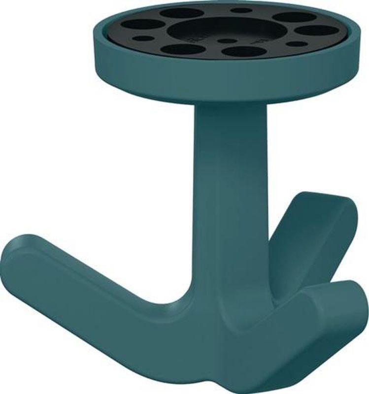 HEWI Dreifachhaken (matt, elastisch / 55 aquablau) - 477.94B030 55