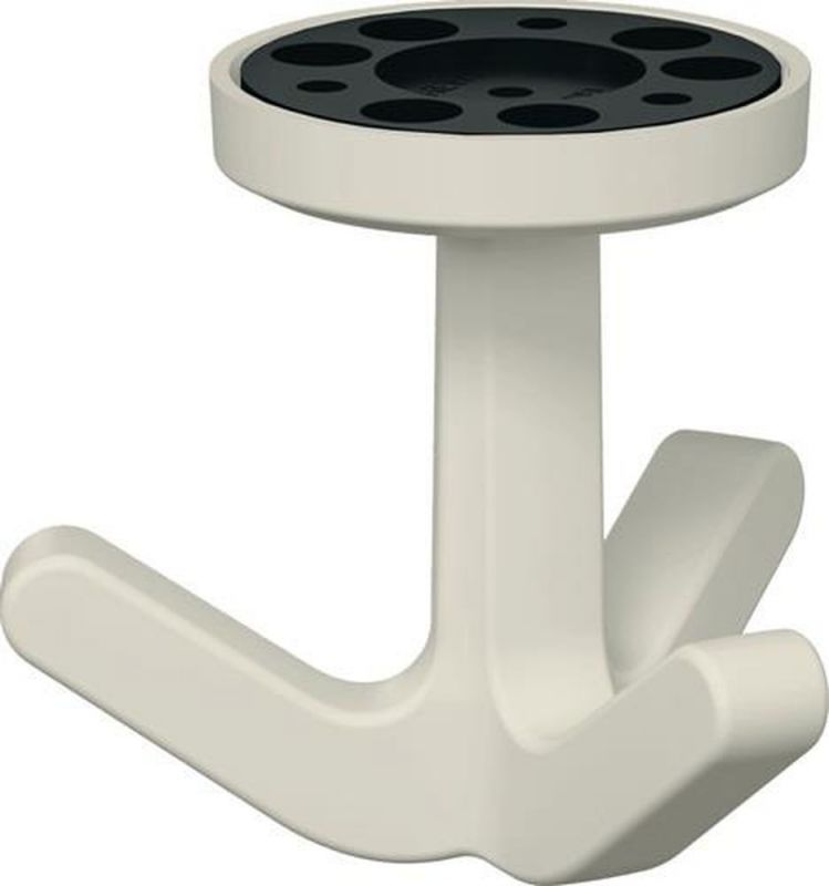 HEWI Dreifachhaken (matt, elastisch / 99 reinweiß) - 477.94B030 99