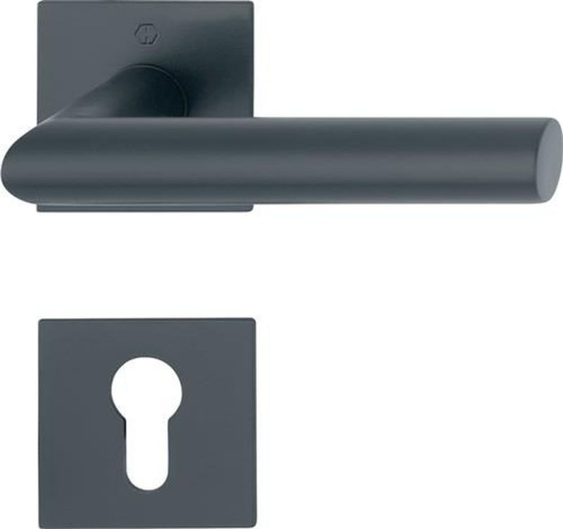 NW-HOPPE Rosettengarnitur (Edelstahl F9714M / Gehrung PZ) - 11869161