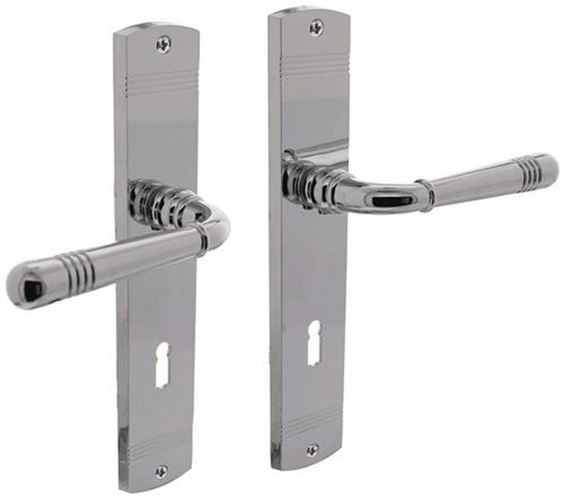 MATADOR Langschildschildgarnitur (Zamak Verchromt / BB 72 mm) - 0016.170526