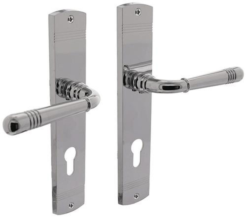 MATADOR Langschildschildgarnitur (Zamak Verchromt / PZ 72 mm) - 0016.170536