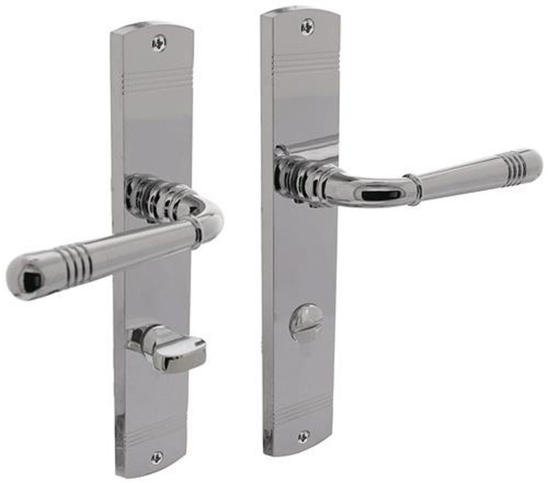 MATADOR Langschildschildgarnitur (Zamak Verchromt / WC 72 mm) - 0016.170569