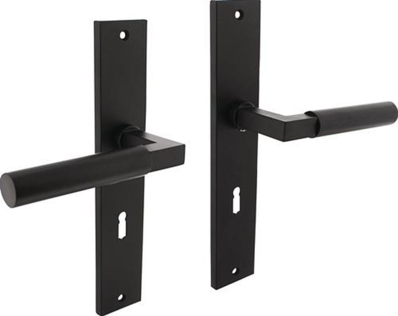 MATADOR Langschildschildgarnitur (Zamak F71 schwarz / BB 72 mm) - 0023.174226