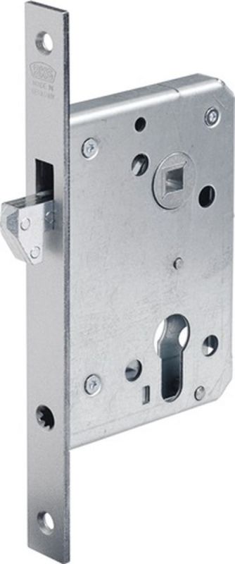 BKS Schiebetür-Einsteckschloss (PZ 20/55/60/8 mm / silber käntig) - 03750014