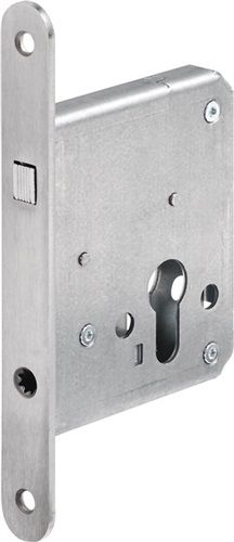 BKS Zirkelriegelschloss (Zirkelriegel / PZ Edelstahl abgerundet) - 03710012