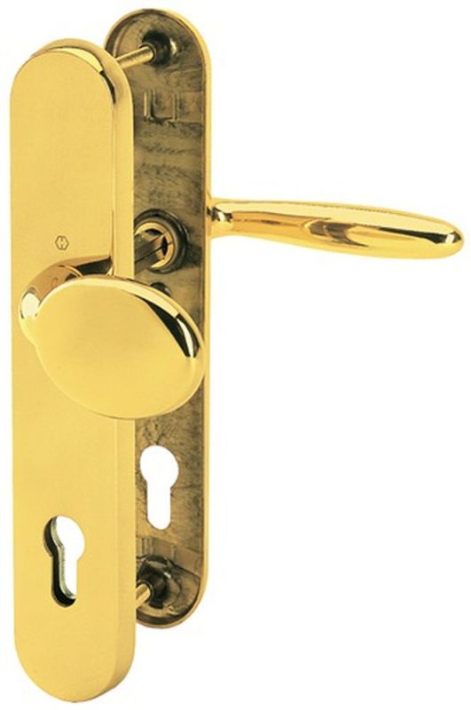 NW-HOPPE Schutzgarnitur (Messing F77-R / 92 mm) - 3356029