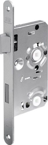 BKS Zimmertür-Einsteckschloss (BAD 18/ 55/78/8 mm DIN links / silber abgerundet) - 02150307