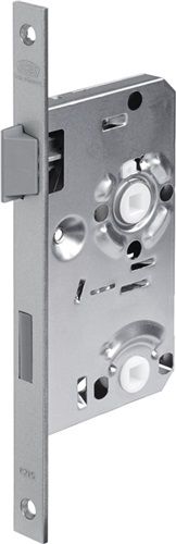 BKS Zimmertür-Einsteckschloss (BAD 18/ 55/78/8 mm DIN links / silber käntig) - 02150305
