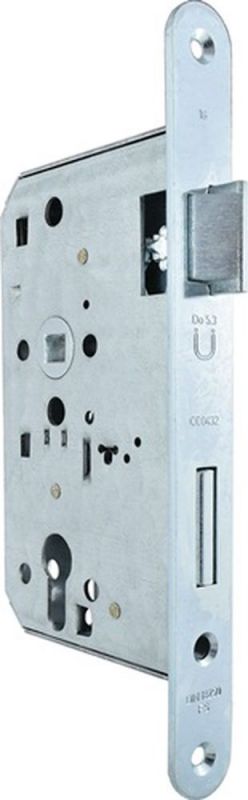 BEVER Feuerschutztürschloss (24/65/72/9 mm DIN rechts / Stahl verzinkt verzinkt) - 1007PR