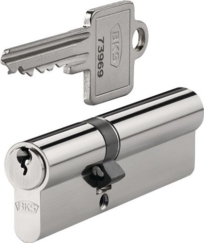 BKS Profildoppelzylinder (40/65 mm / Not- und Gefahrenfunktion beidseitig) - B 8812 0042