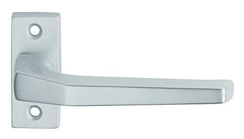 Dieckmann Profiltürdrückerlochteil (Aluminium F1 / käntig 8 mm) - 3314/0000/01