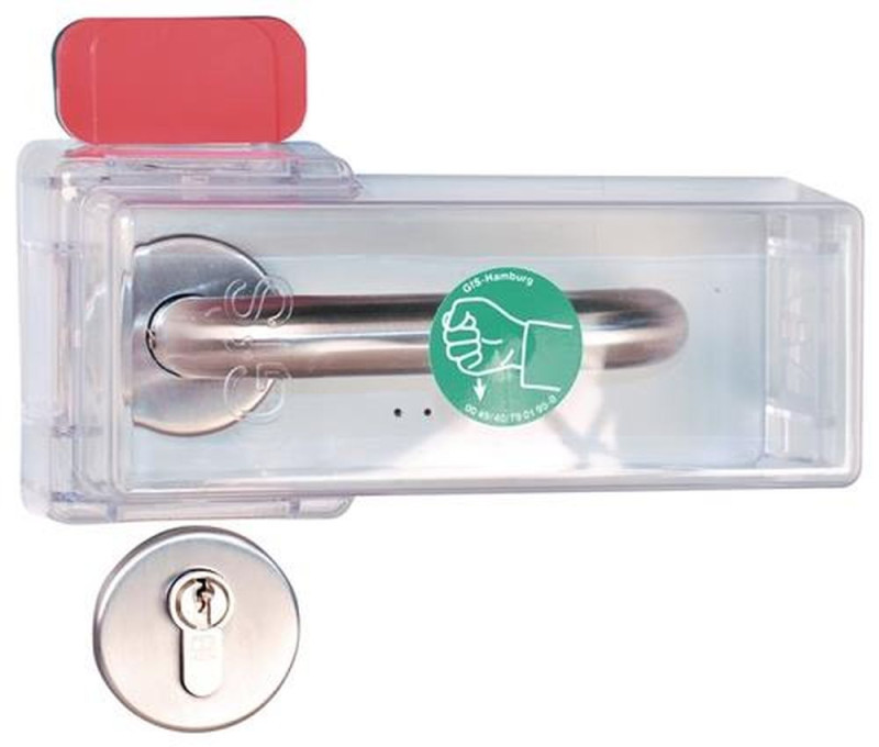 GfS Fluchttürhaube (Sicherung von Türklinken / Macrolon-Kunststoff transparent) - 901500 P1