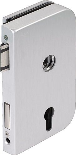 Dorma Glastürschloss (Leichtmetall silber eloxiert / PZ) - 81126115099