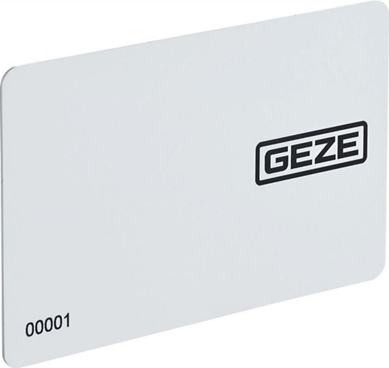 Geze Zutrittskontrollsystem (weiß / Ausweiskarte RFID-Transponderkarte) - 185711