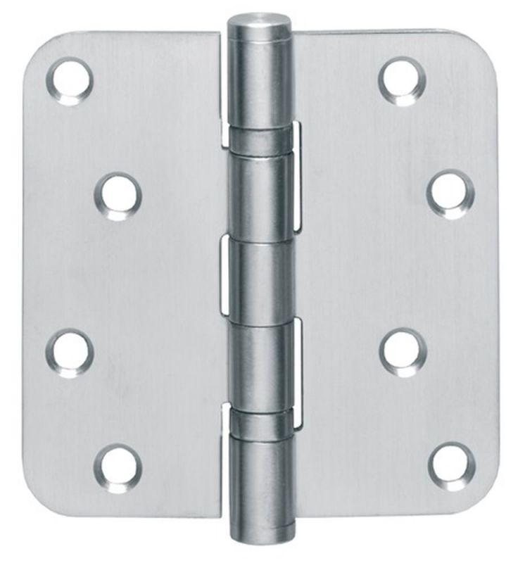 MATADOR Kugellagertürscharnier (Edelstahl abgerundet / 76x76 mm DIN links / rechts) - 0035.462530