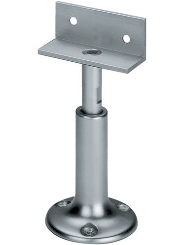 DENI Trennwandstütze (Breite 60 mm Höhe 100 - 120 mm / Aluminium F1 / naturfarbig) - 5247 0120 01