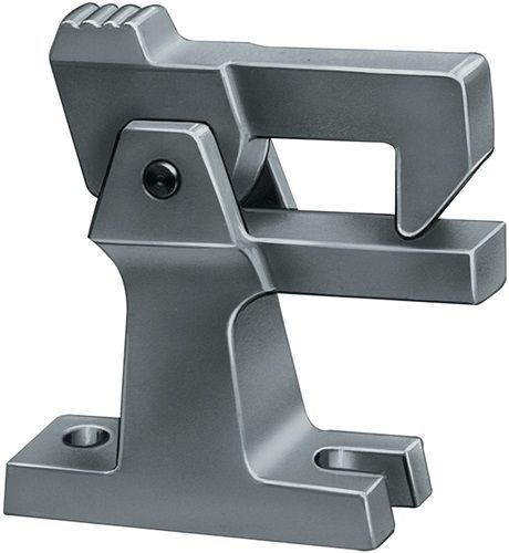 DENI Torfeststeller Leichtmetallguss F1 naturfarbig eloxiert - 3807 0000 11