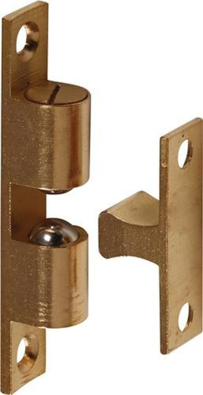 BMB Doppelkugelschnäpper (Messing vernickelt / 42 mm / Inhalt: 24 Stück) - 0207155