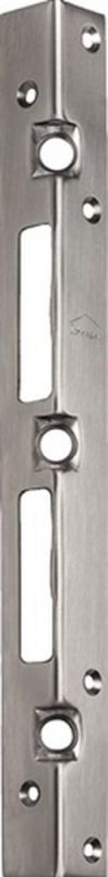 Schnegel Sicherheitswinkelschließblech (Länge 300 mm Breite 25 mm Stärke 2 mm / Edelstahl matt gebürstet) - 005/3126