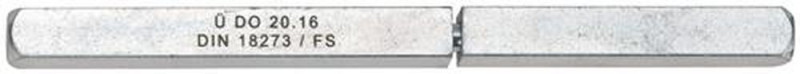 Dieckmann Panikstift Vierkant 9 x 140 mm - 0566/6080/00