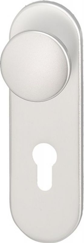 Dieckmann Feuerschutzgarnitur (Aluminium F1 D/K / für Türstärke 38-58 mm PZ abgerundet) - 5203/0772/01