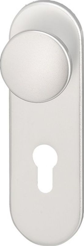 Dieckmann Feuerschutzgarnitur (Edelstahl F00 D/K / für Türstärke 38-58 mm PZ abgerundet) - 5203/0772/00