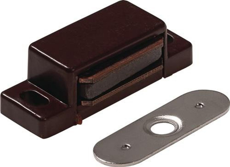 BMB Magnetschnäpper (Kunststoff braun / 2 kg / Inhalt: 50 Stück) - 0205042