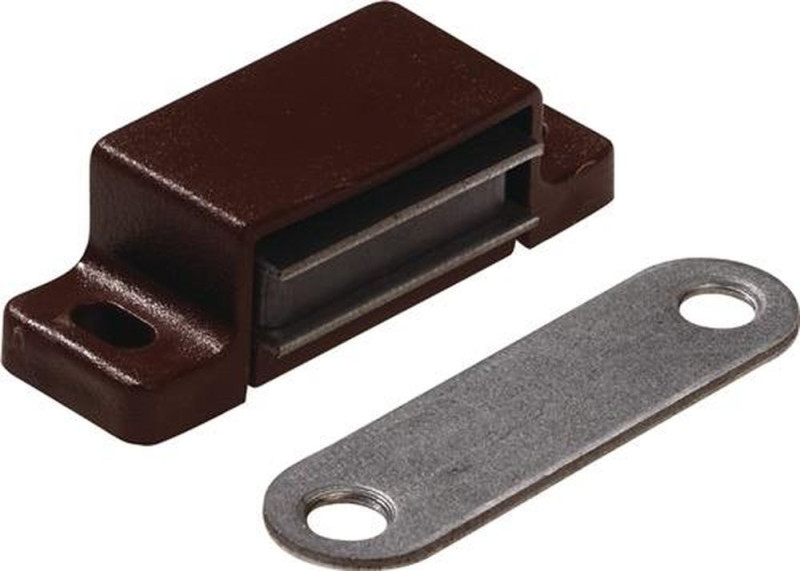 BMB Magnetschnäpper (Kunststoff braun / 4-5 kg / Inhalt: 50 Stück) - 0205044