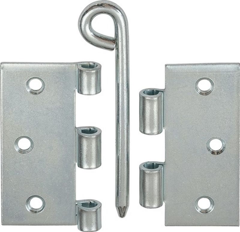 VORMANN Scharnier (Höhe 63 mm Breite 63 mm / Stärke 1,8 mm Stahl / Inhalt: 12 Stück) - 000614060Z