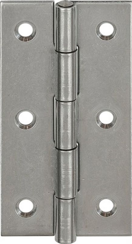 VORMANN Scharnier (Höhe 50 mm Breite 31 mm / Stärke 1,0 mm Edelstahl / Inhalt: 20 Stück) - 010501050
