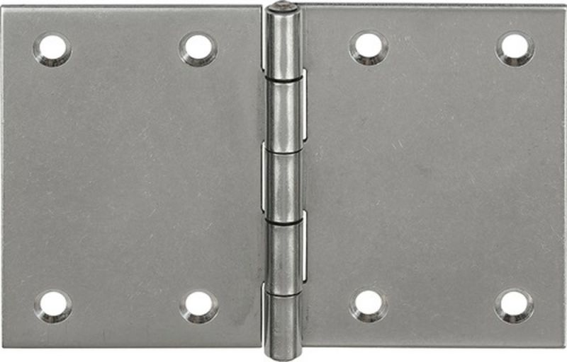 VORMANN Scharnier 1.4301 (Höhe 40 mm Breite 60 mm / Stärke 0,9 mm Edelstahl / Inhalt: 20 Stück) - 010504040