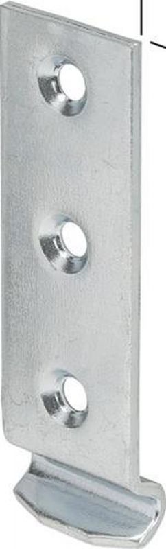 VORMANN Schließhaken (Länge 83 Breite 25 Stärke 2,5 mm / Stahl blau verzinkt / Inhalt: 25 Stück) - 000009025Z