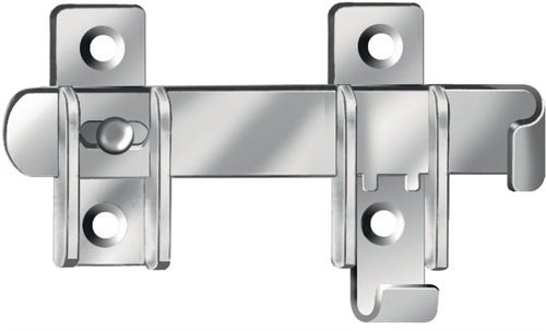 VORMANN Schlagladenüberwurf (Länge 120 mm Breite 27 mm Stärke 3 mm / Stahl blau verzinkt) - 000098000Z