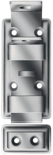 VORMANN Sicherheitsriegel (Länge 48 mm Breite 120 mm / Stahl blau verzinkt) - 000100120Z