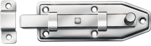 VORMANN Fensterriegel (Länge 60 mm Breite 25 mm Form gerade / Stahl blau verzinkt / Inhalt: 10 Stück) - 000102060Z