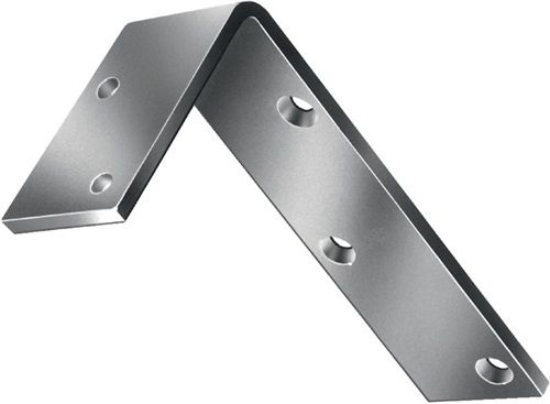 VORMANN Winkel (Breite 40 mm Stärke 5 mm / Stahl blau verzinkt / Inhalt: 10 Stück) - 000171100Z