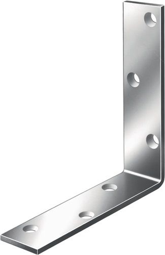VORMANN Balkenwinkel (L100x100 mm Breite 40 mm / stark Stahl Stärke 5 mm / Inhalt: 10 Stück) - 000173100Z
