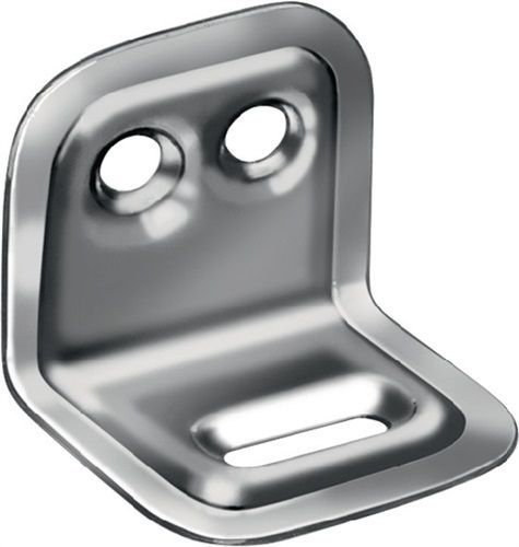 VORMANN Verstellwinkel (Länge 25 mm Breite 30 mm / Stärke 1 mm Stahl roh / Inhalt: 25 Stück) - 000174002Z