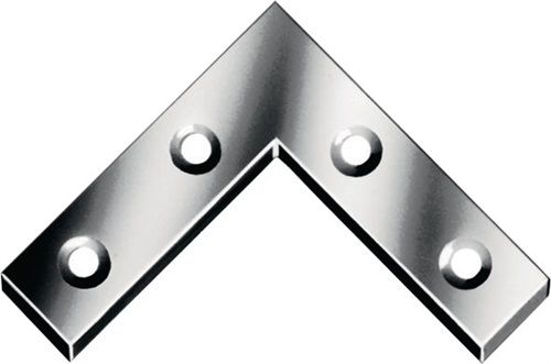 VORMANN Flachwinkel (Breite 12 mm Stärke 1,5 mm / Stahl blau verzinkt / Inhalt: 100 Stück) - 000186075Z