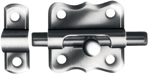 VORMANN Grendelriegel (Länge 35 mm Breite 35 mm / Stahl blau verzinkt / Inhalt: 20 Stück) - 000225035Z